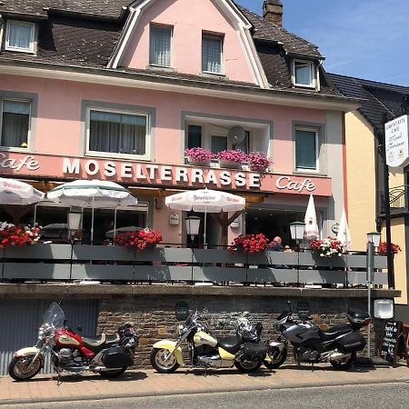 Hotel Cafe Moselterrasse Klotten Exterior foto
